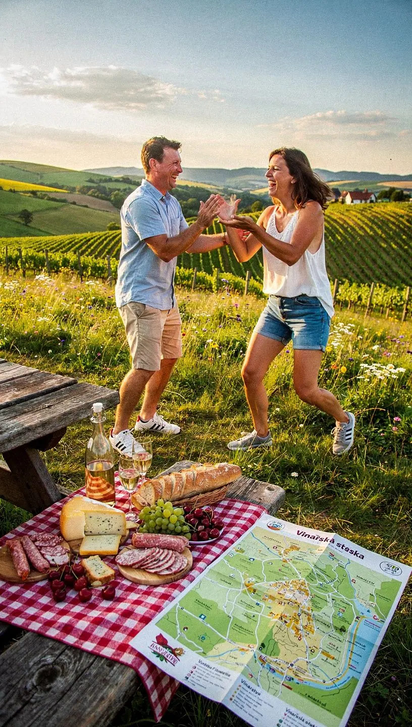 Pohled na malebnou krajinu Českého ráje s dominantními skalními útvary a zelenými lesy.